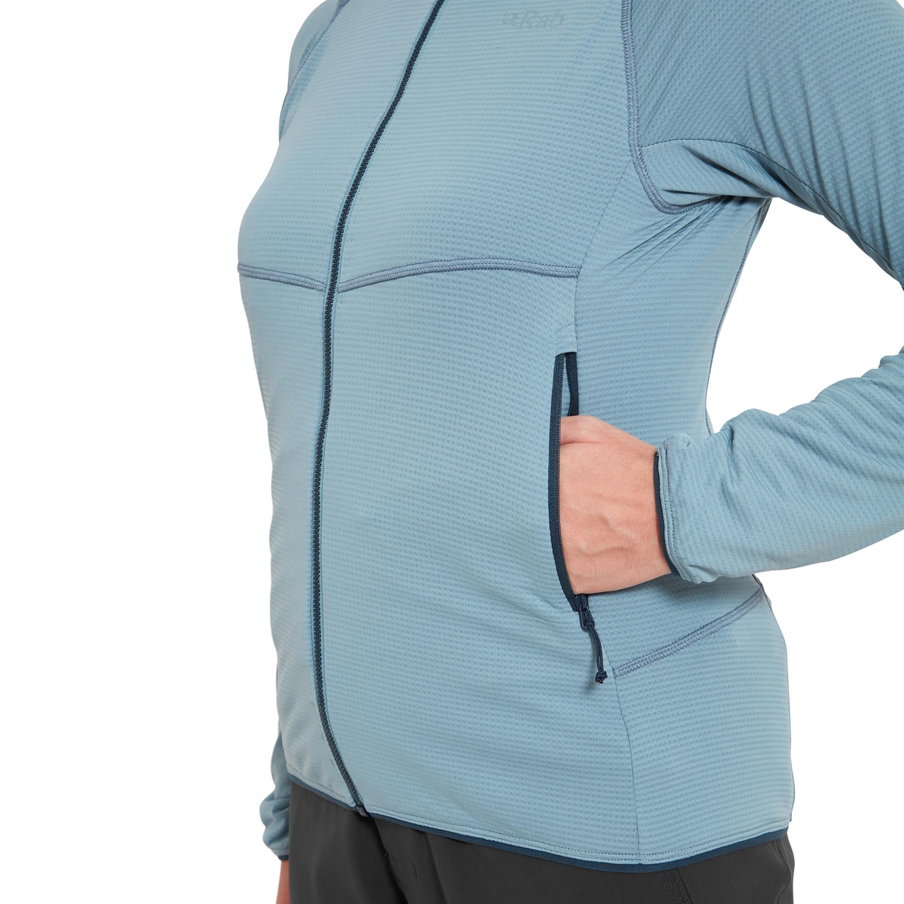 Rab Evolute Womens Mid-Layer Hoody Citadel