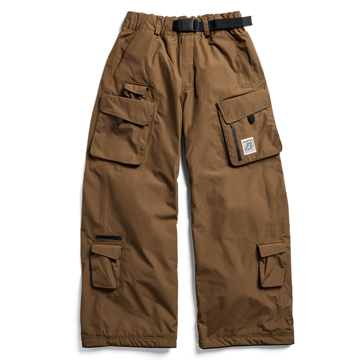 Burton Zeb 2L Baggy Cargo Mens Pants Earth Ship Brown