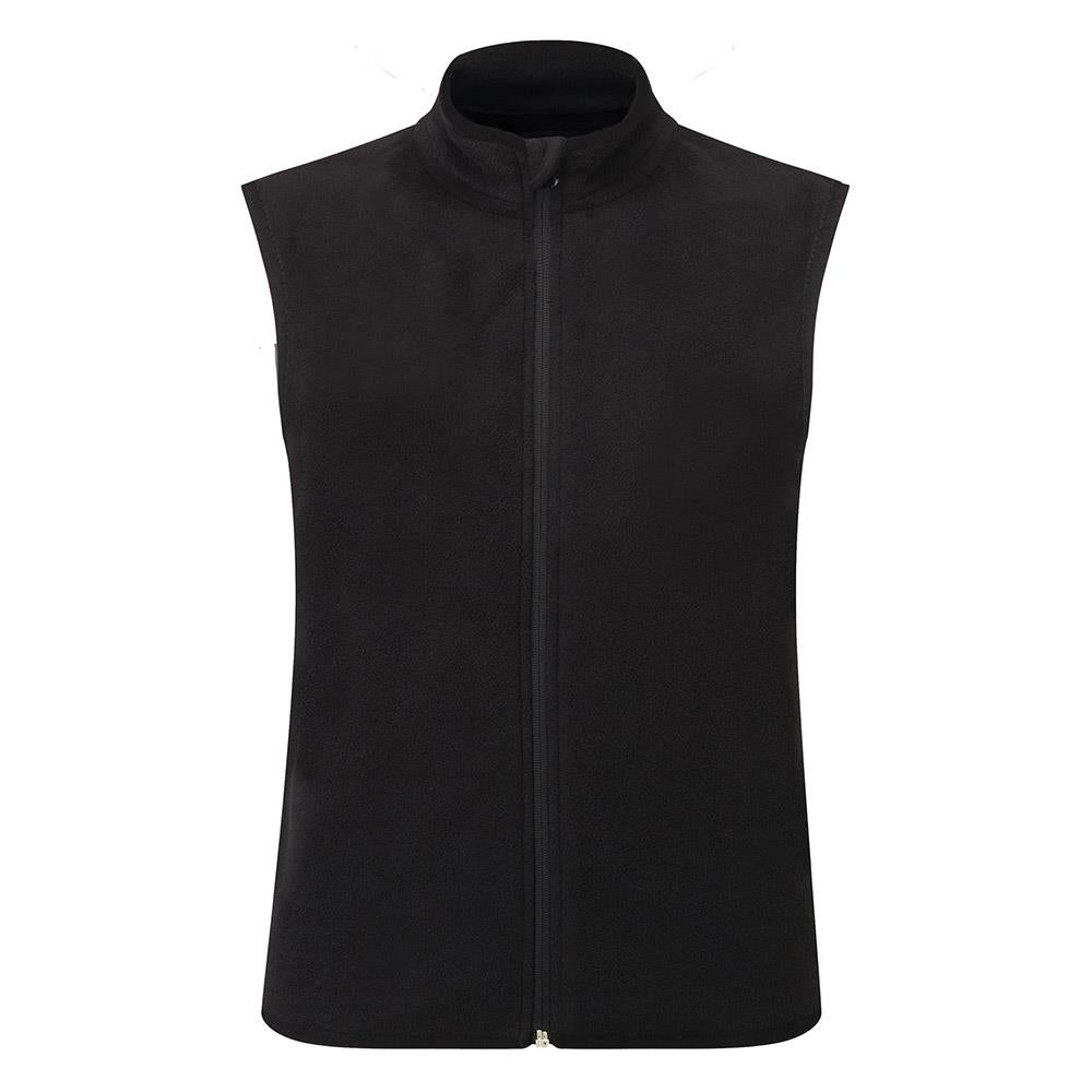 Manbi Adult Core Warmer Fleece Gilet Black