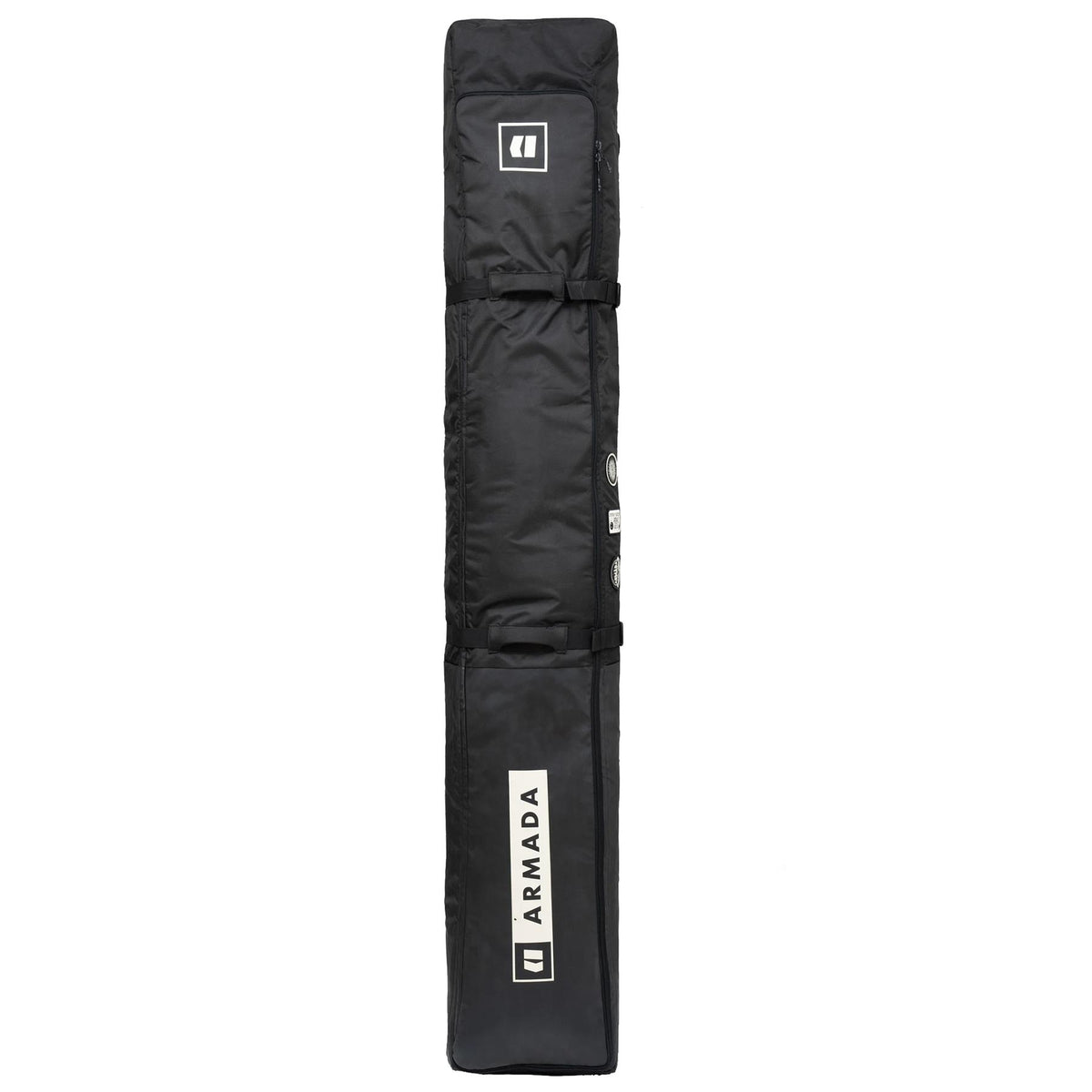 Armada Stibbs 4 Pair Ski Roller Bag Black/Afterglow