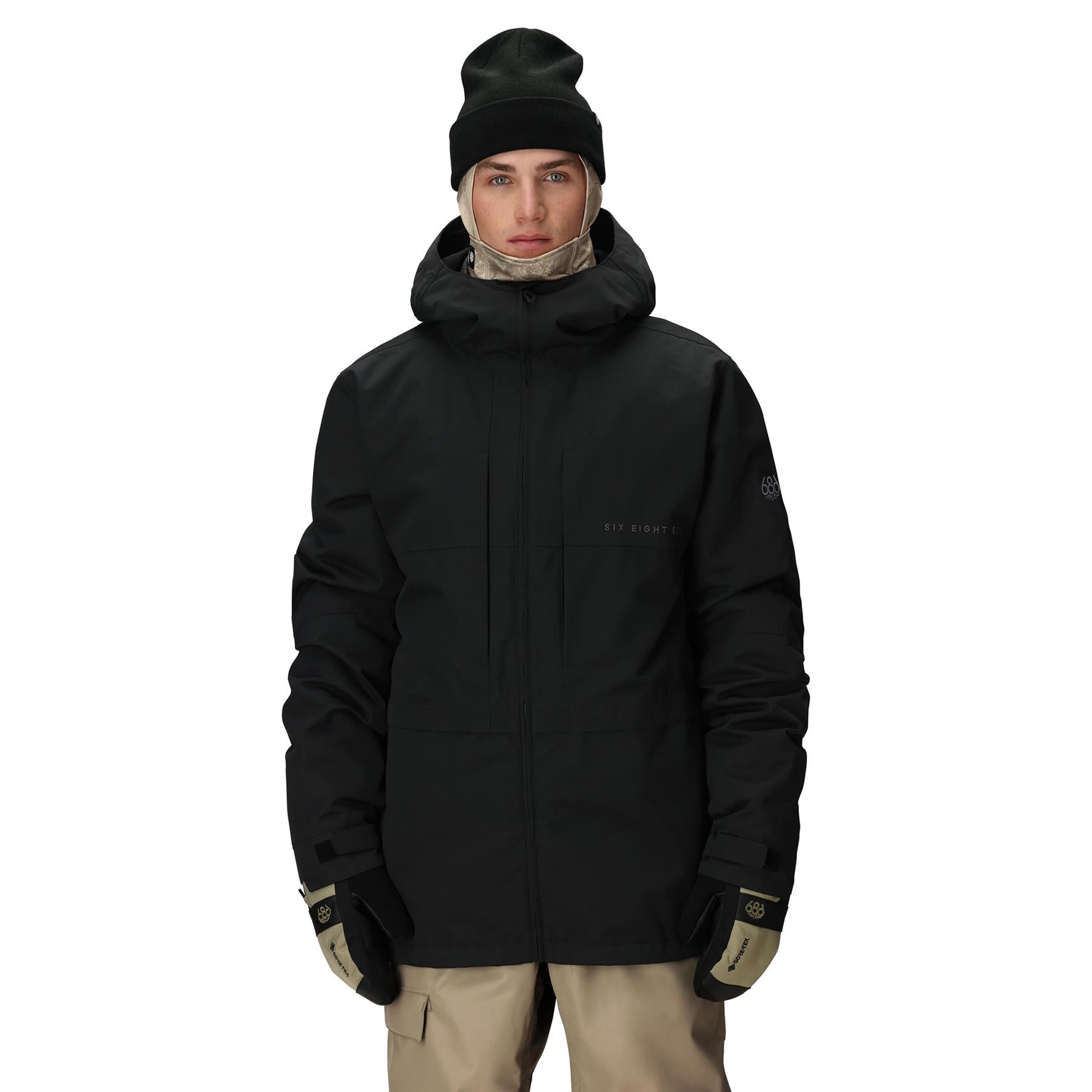 686 Mens Smarty 3-In-1 Form Jacket Black