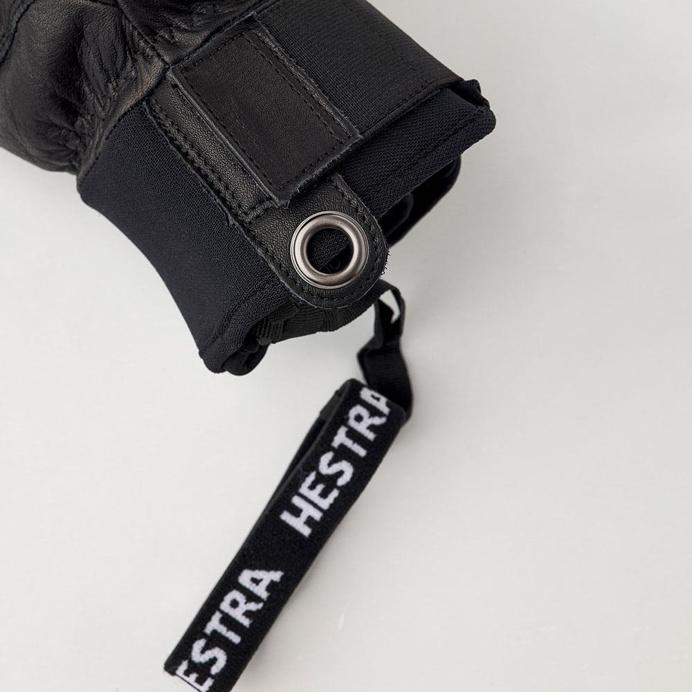Hestra Fall Line Leather Gloves Black