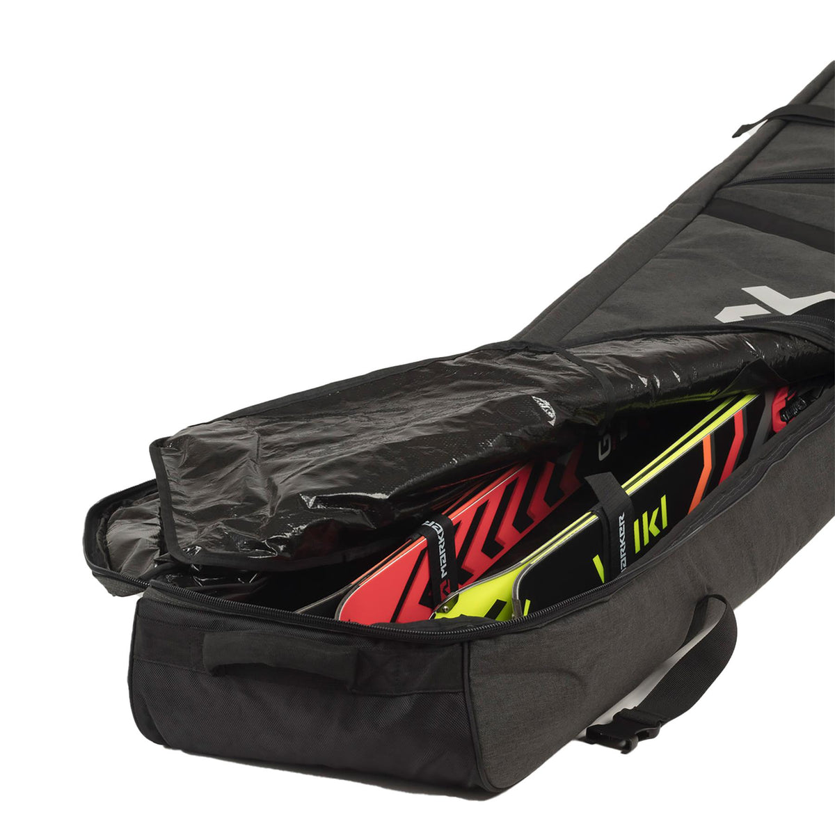 Volkl Rolling Double Ski Bag Heather Grey