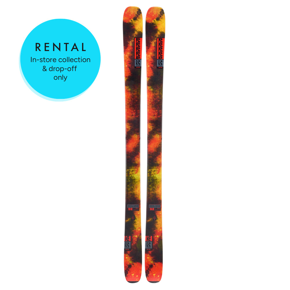 K2 Reconer 92 Gold Rental Skis