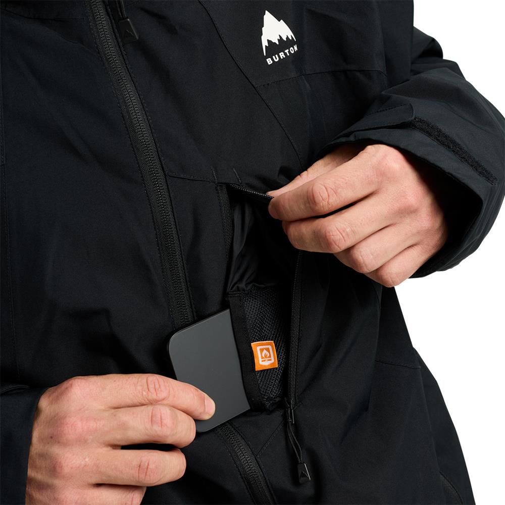 Burton Reserve 2L Mens Jacket True Black