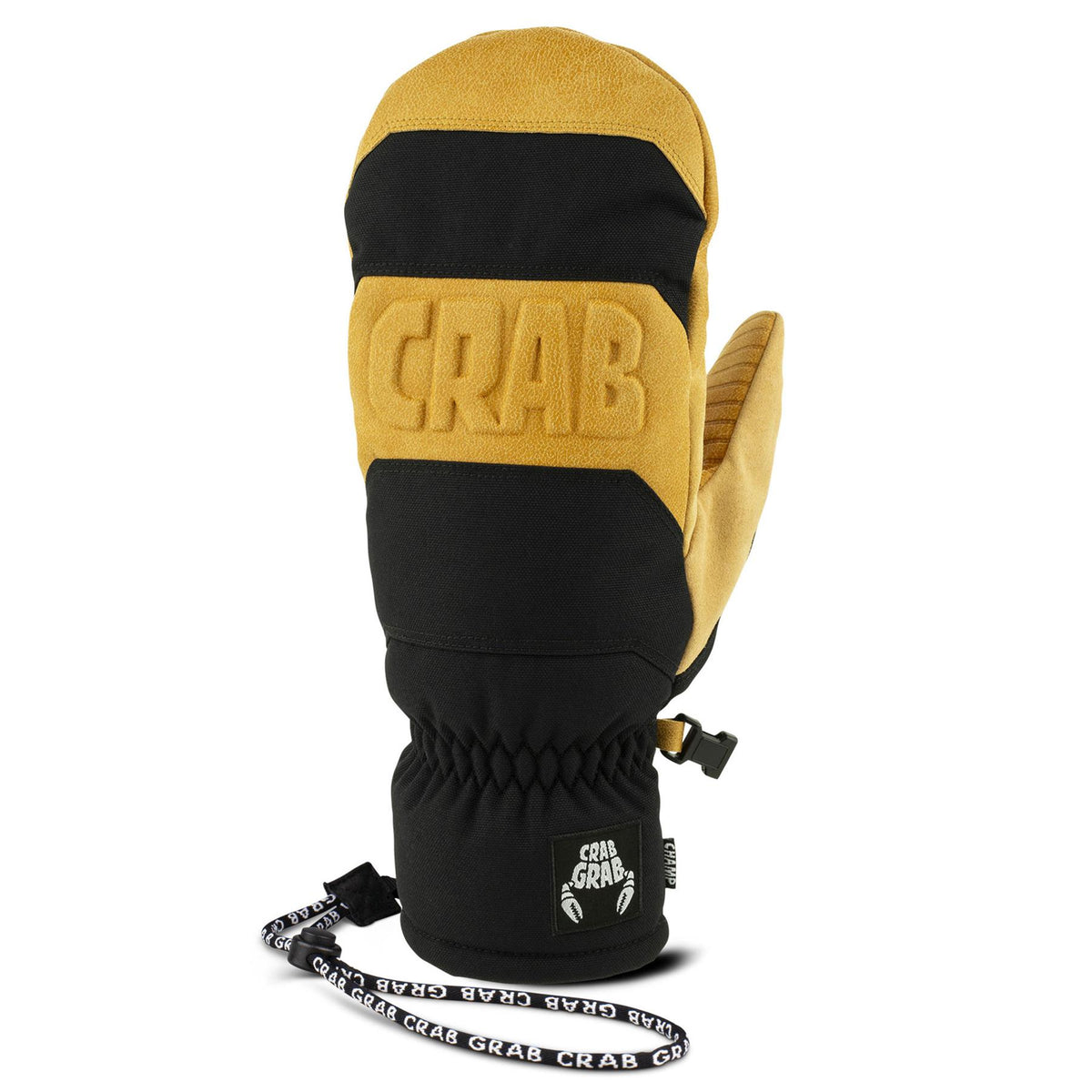 Crab Grab Champ Mitts Black and Tan