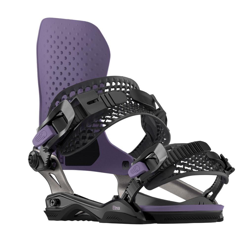 Bataleon Etna Womens Snowboard Bindings Lavender Marble 2025