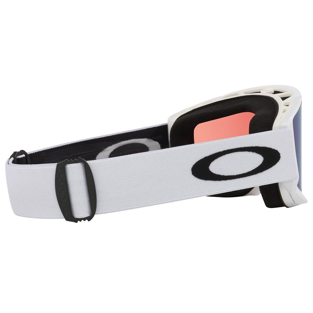 Oakley Flow Scape M Goggles Matte White - Prizm Sapphire + Prizm Iced Lens