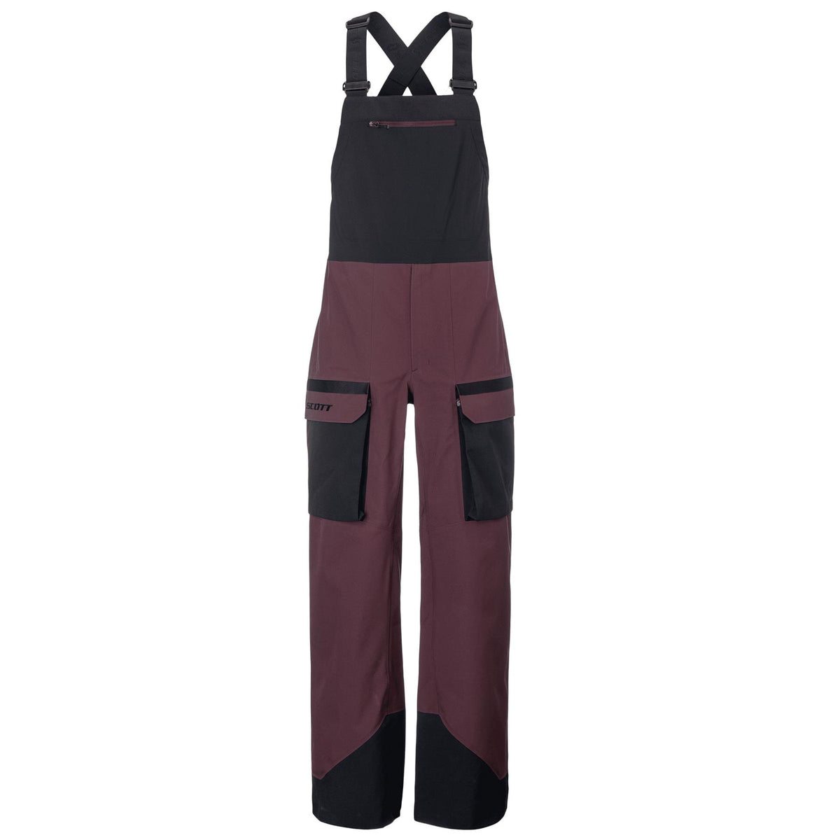Scott Vertic Utility 3L Mens Pants Cocoa Red / Black