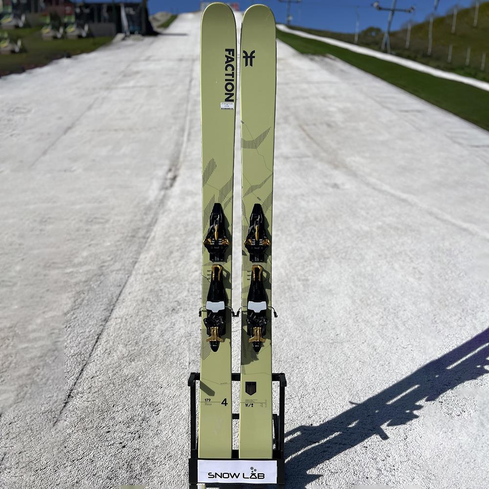 Faction Agent 4 Ex-Demo Touring Skis + Marker Kingpin 13 Bindings 179cm