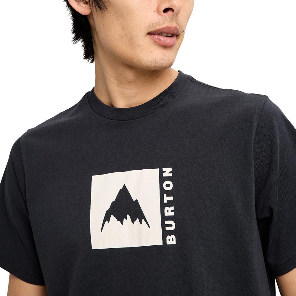 Burton Classic Mountain High Mens SS T-Shirt True Black