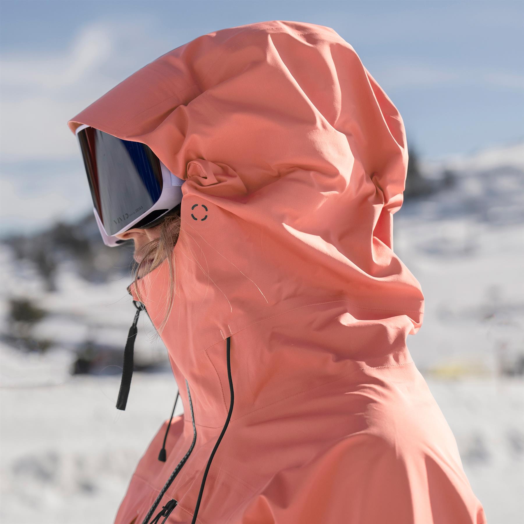 Armada Pavara 3L Womens Jacket Faded Rose