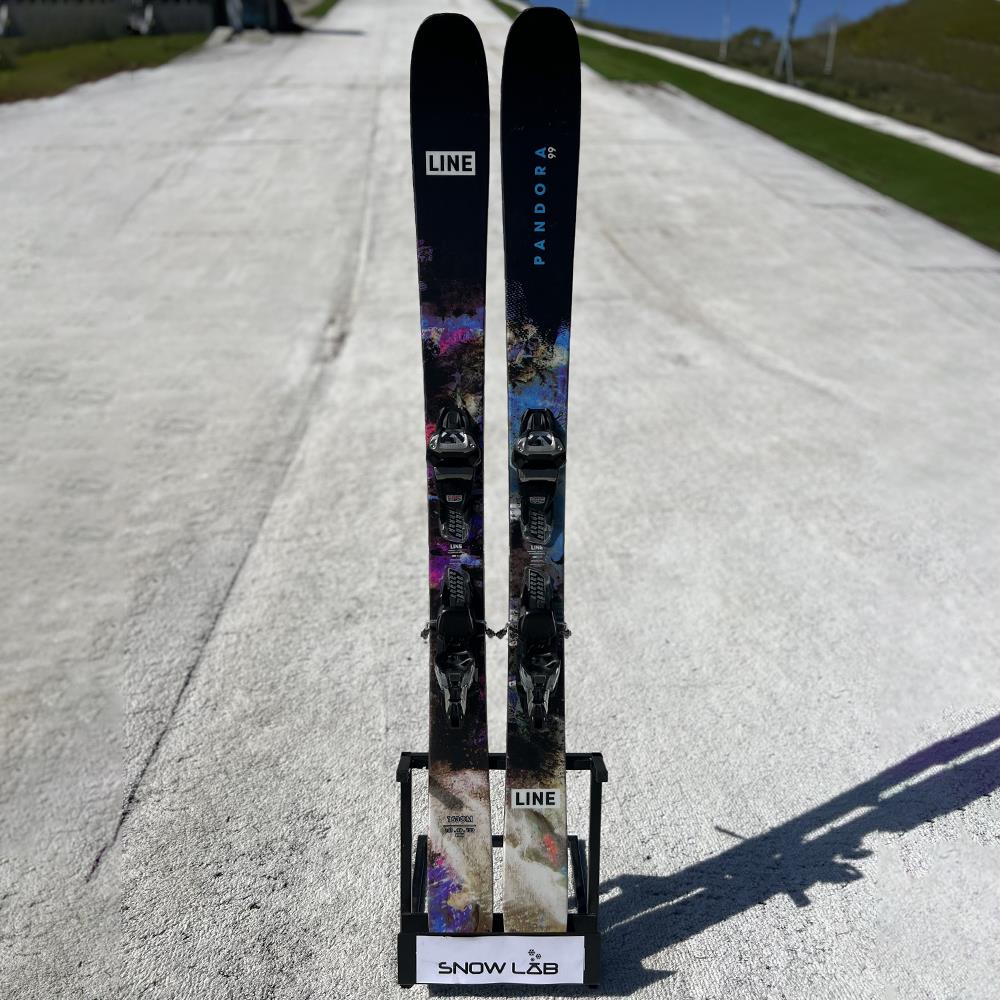 Line Pandora 99 Ex-Demo Skis + Griffon 13 TCX D GW Bindings 2025 163cm