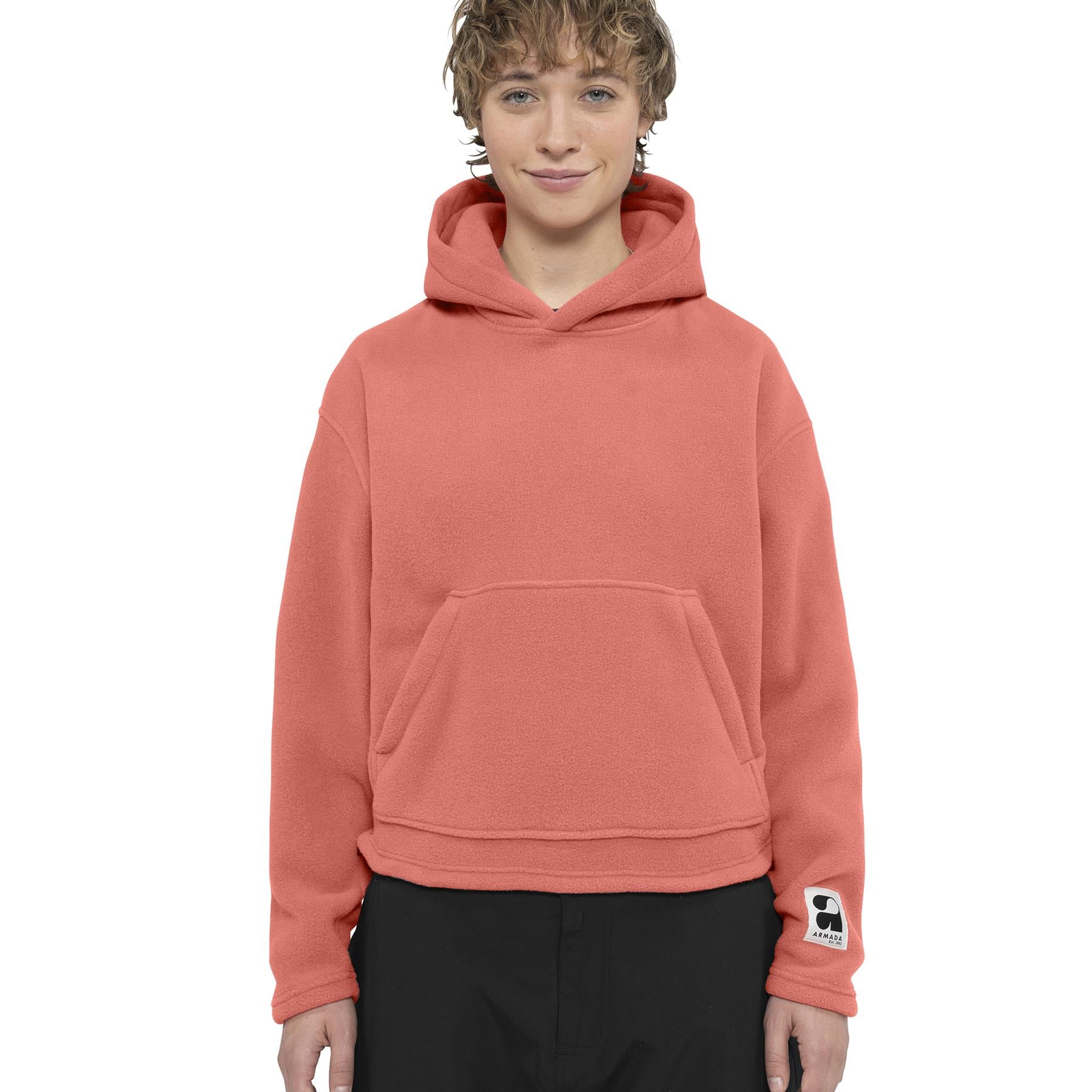 Armada Carmi Womens Hoodie Faded Rose