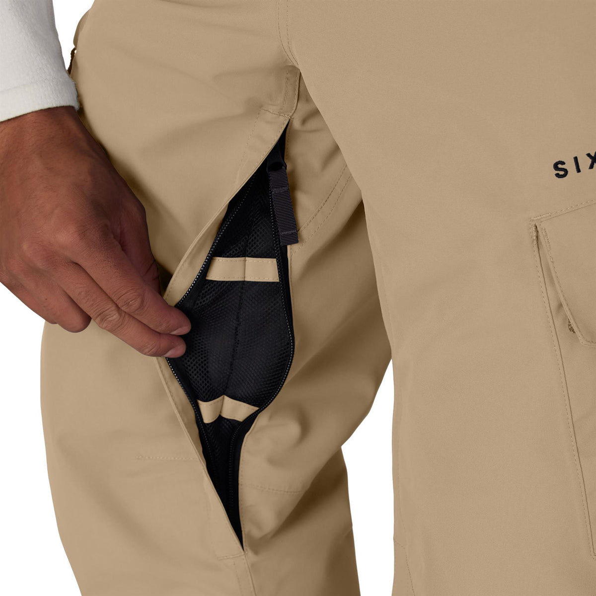 686 Mens Smarty 3-In-1 Cargo Pants Khaki