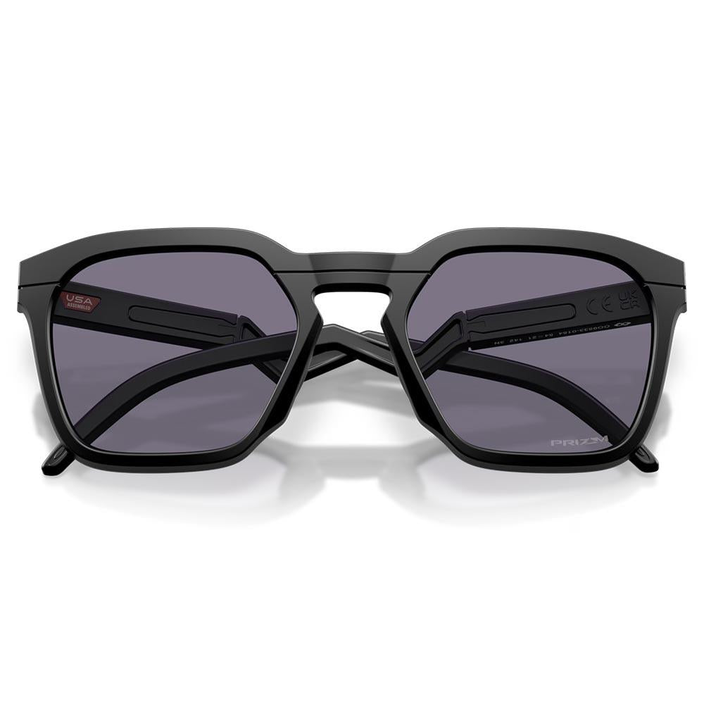 Oakley HSTN SQ Sunglasses Matte Black - Prizm Grey Lens