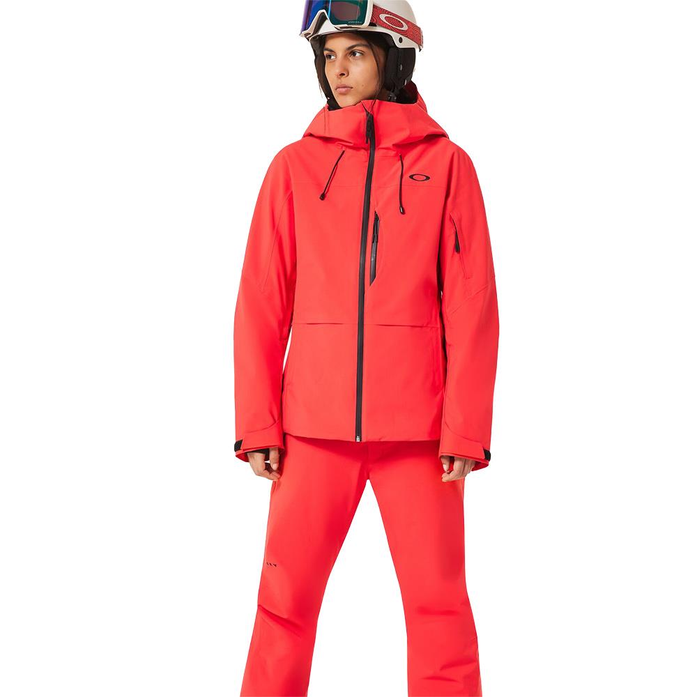 Oakley Canopy Insulated Womens Jacket Hibiscus Red