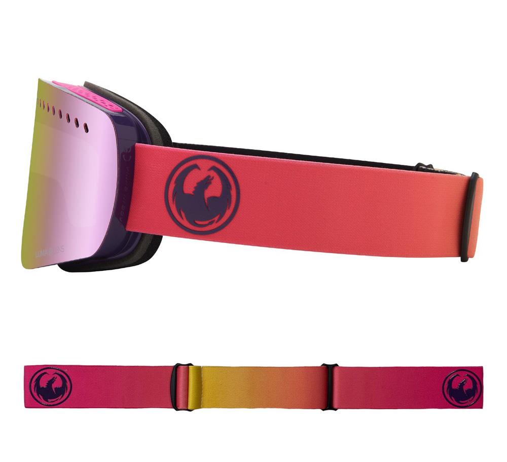 Dragon NFXS Goggles Fade Pink - Lumalens Pink Ion + Lumalens Rose