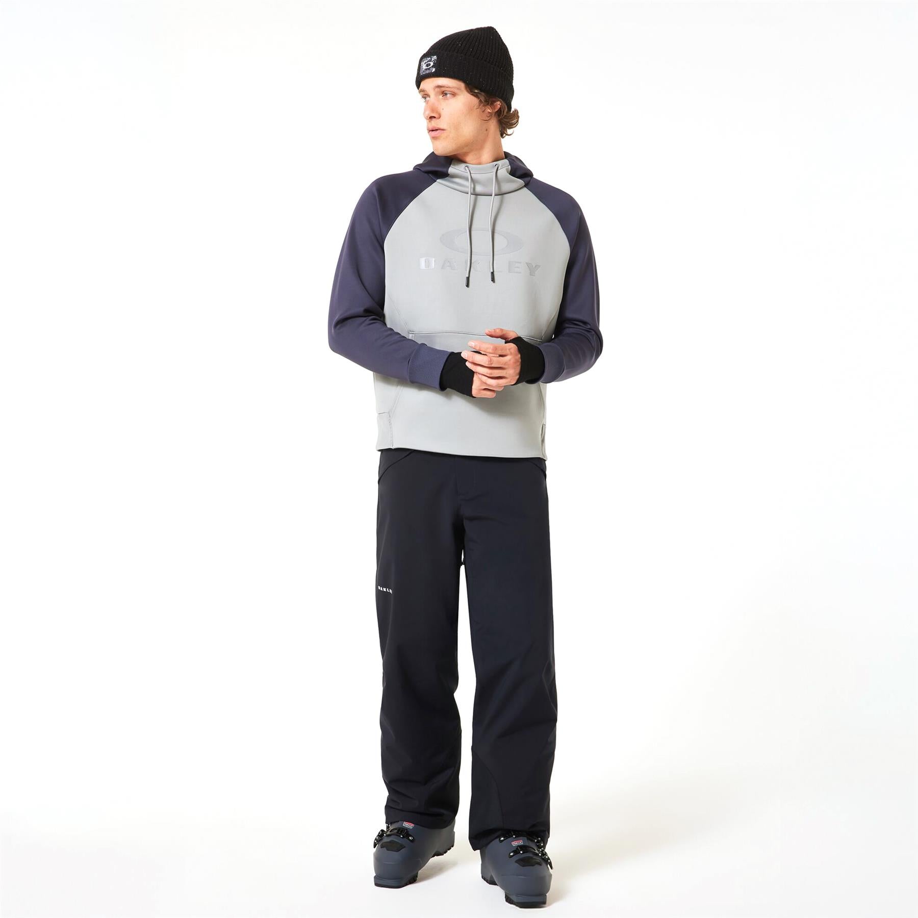 Oakley Sierra DWR Mens Fleece Hoody 2.0 Cement