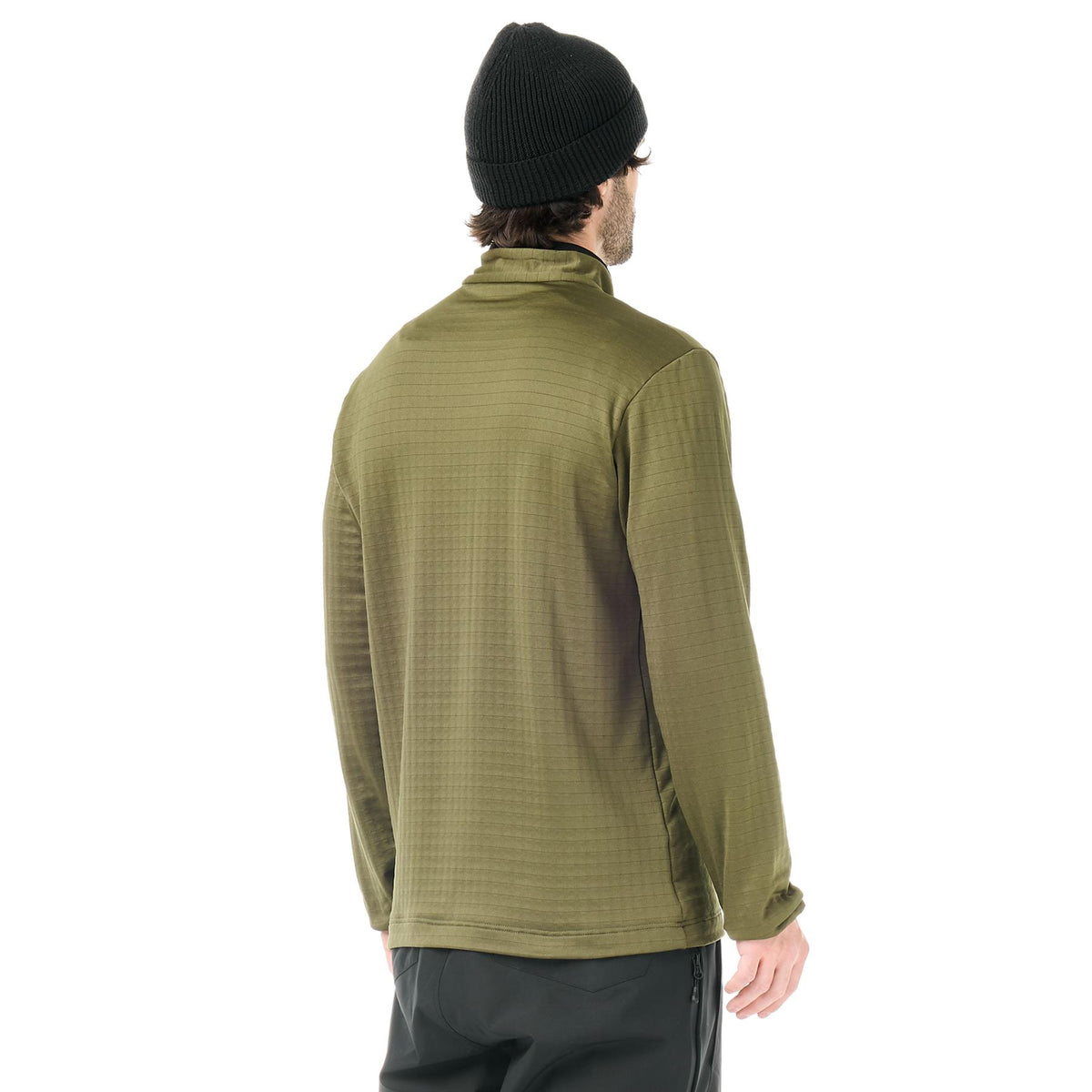 Picture Mens Bake Grid FZ Fleece Jacket Tobacco