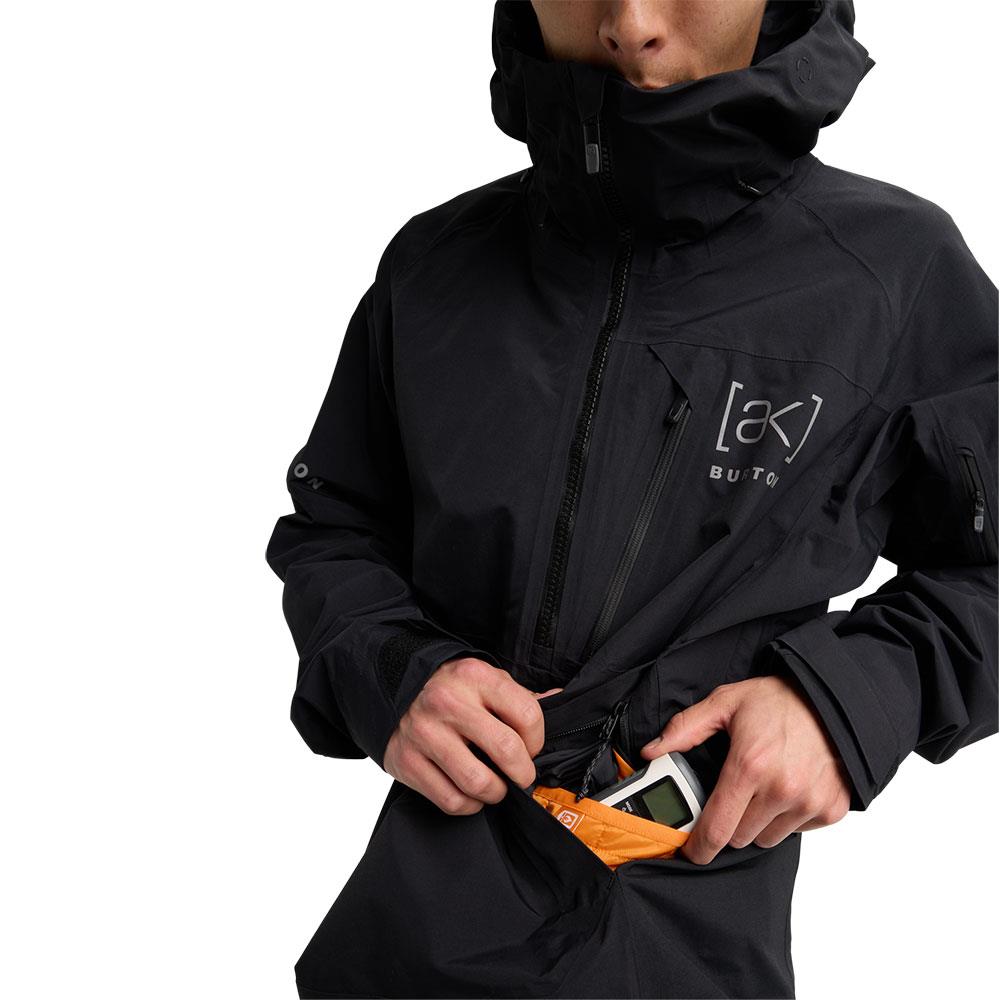 Burton [ak] Velocity GORE-TEX 2L Mens Anorak Jacket True Black