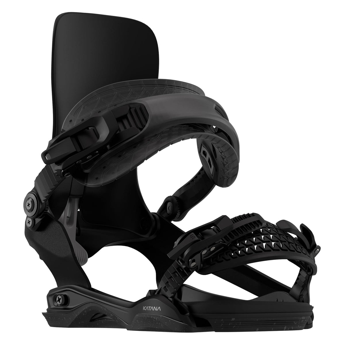 Rome Katana AsymWrap Fase Pro Mens Snowboard Bindings Black 2027