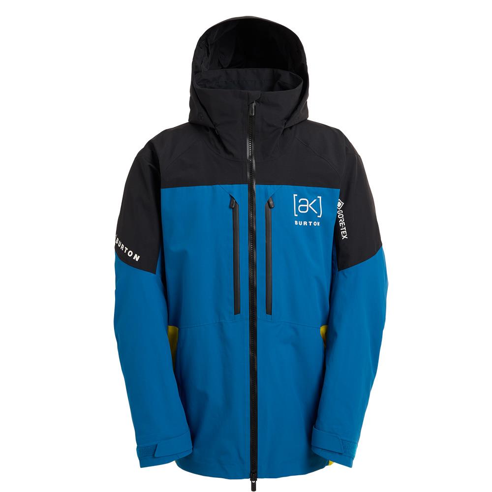 Burton [ak] Swash GORE-TEX 2L Mens Jacket True Black/Blue Teal/Atomic Yellow