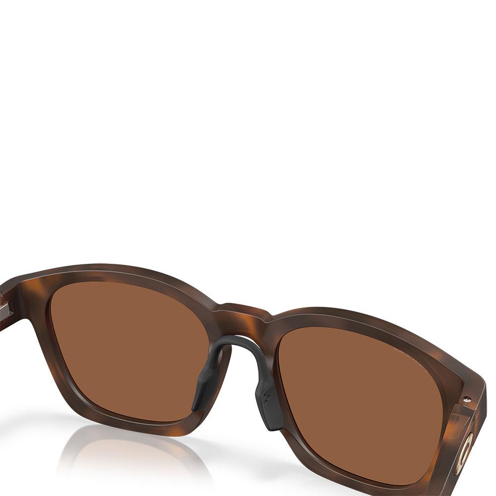 Oakley Shackle Sunglasses Matte Brown Tortoise - Prizm Tungsten Lens
