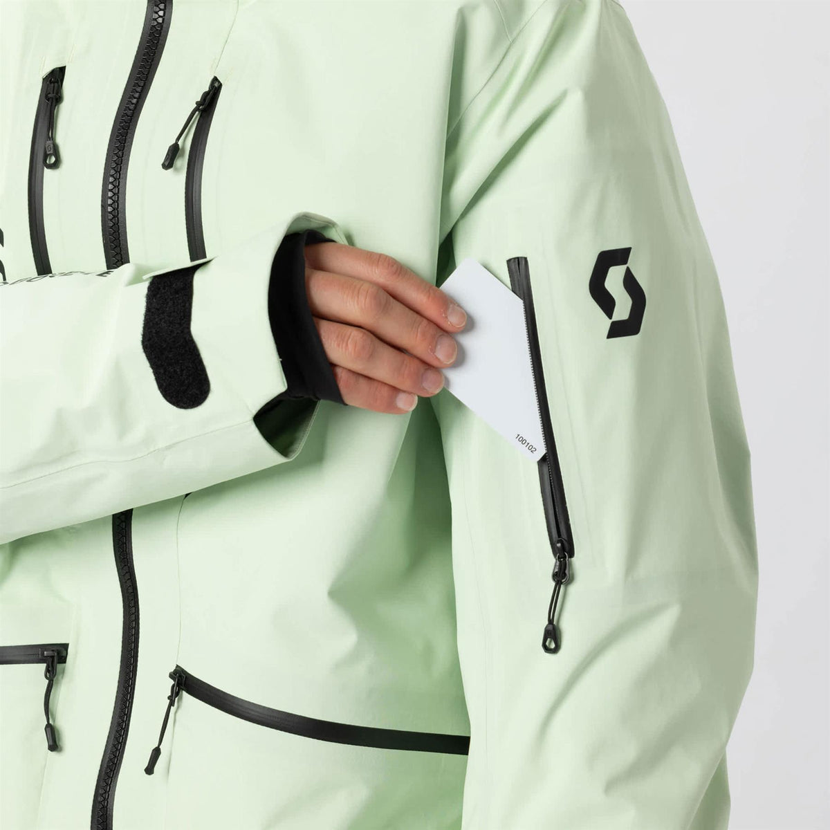 Scott Vertic GTX 3L Mens Jacket Vapour Green