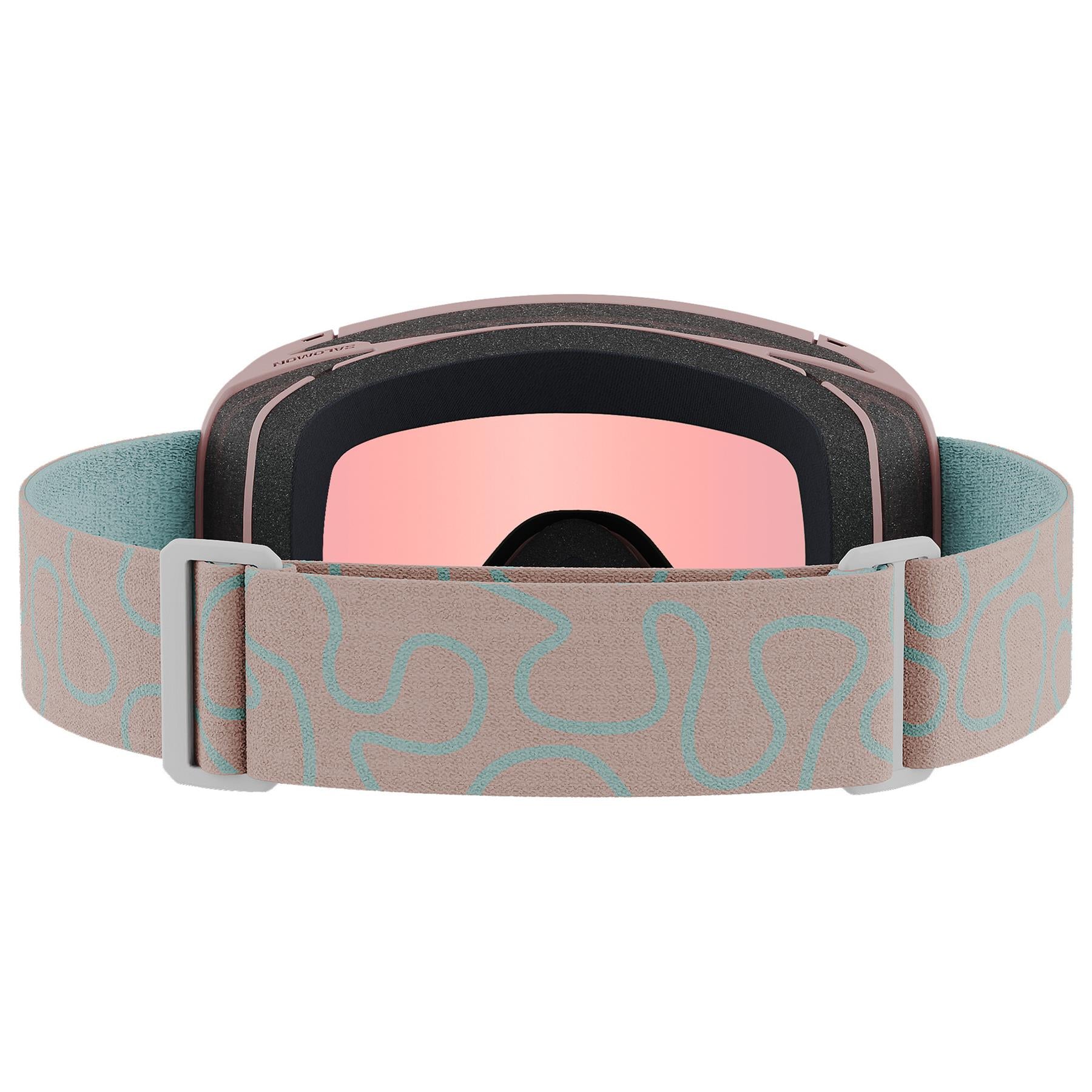 Salomon Rio Kids Goggles Peach - Gold Lens