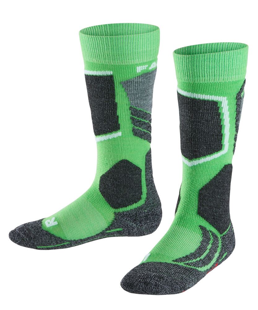 Falke SK2 Kids Ski Socks Vivid Green