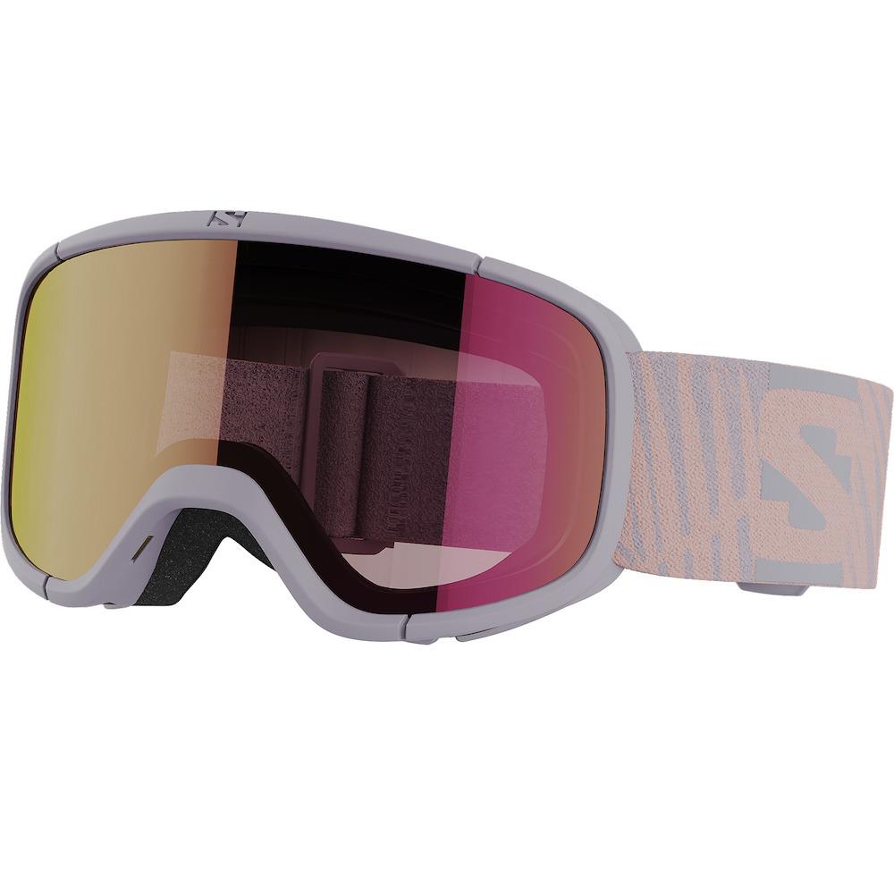 Salomon Lumi Kids Goggles Evening Haze - Ruby Lens