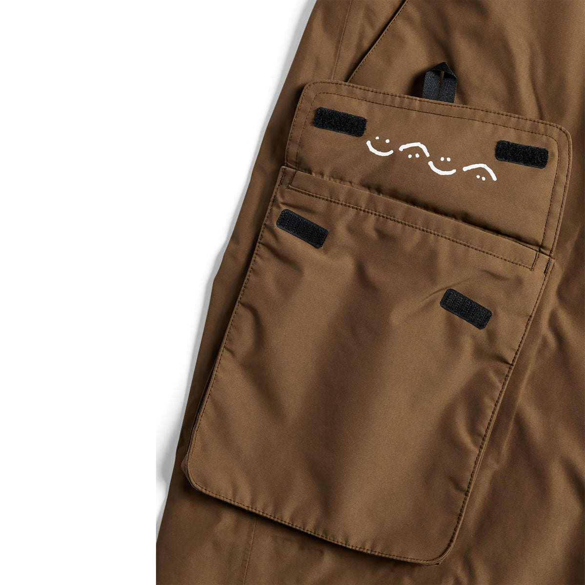 Burton Zeb 2L Baggy Cargo Mens Pants Earth Ship Brown