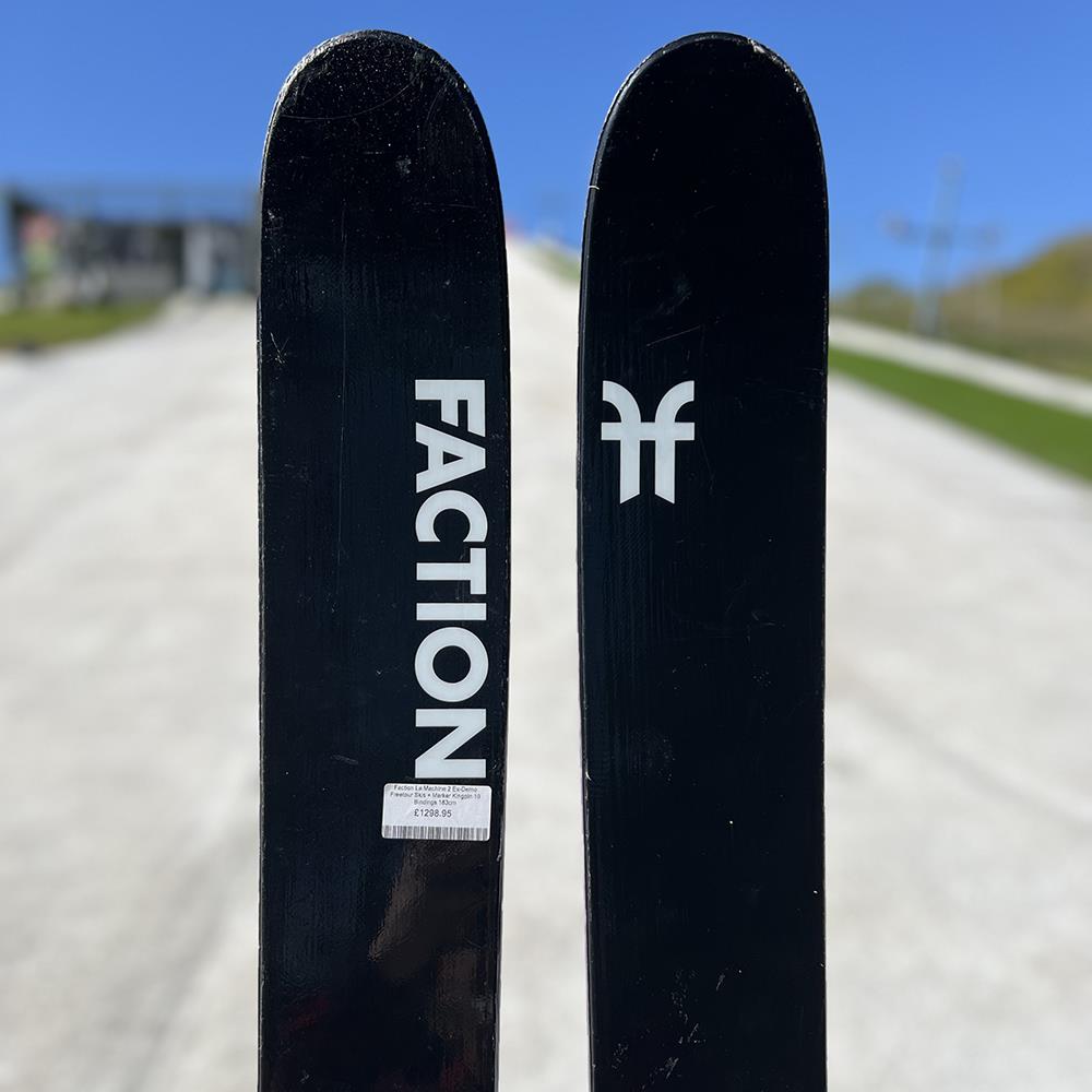Faction La Machine 2 Ex-Demo Freetour Skis + Marker Kingpin 10 Bindings 183cm