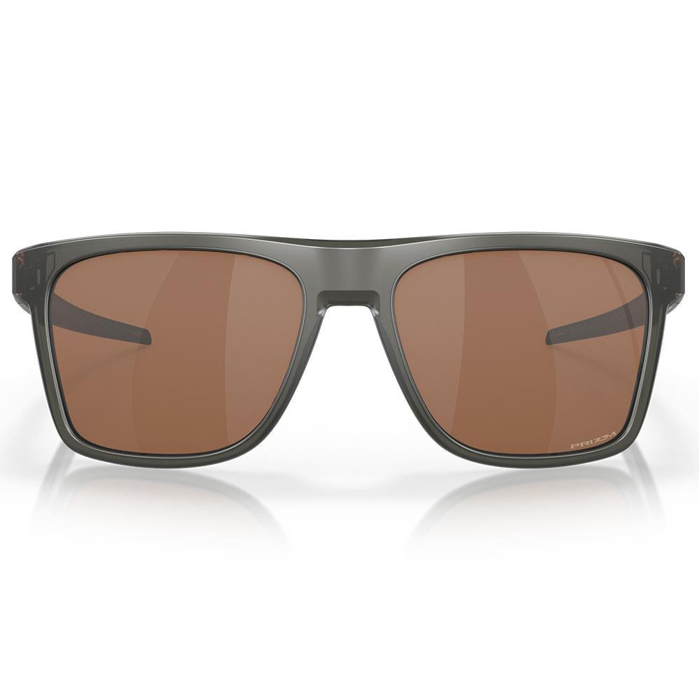 Oakley Leffingwell Sunglasses Matte Grey Smoke - Prizm Tungsten Lens