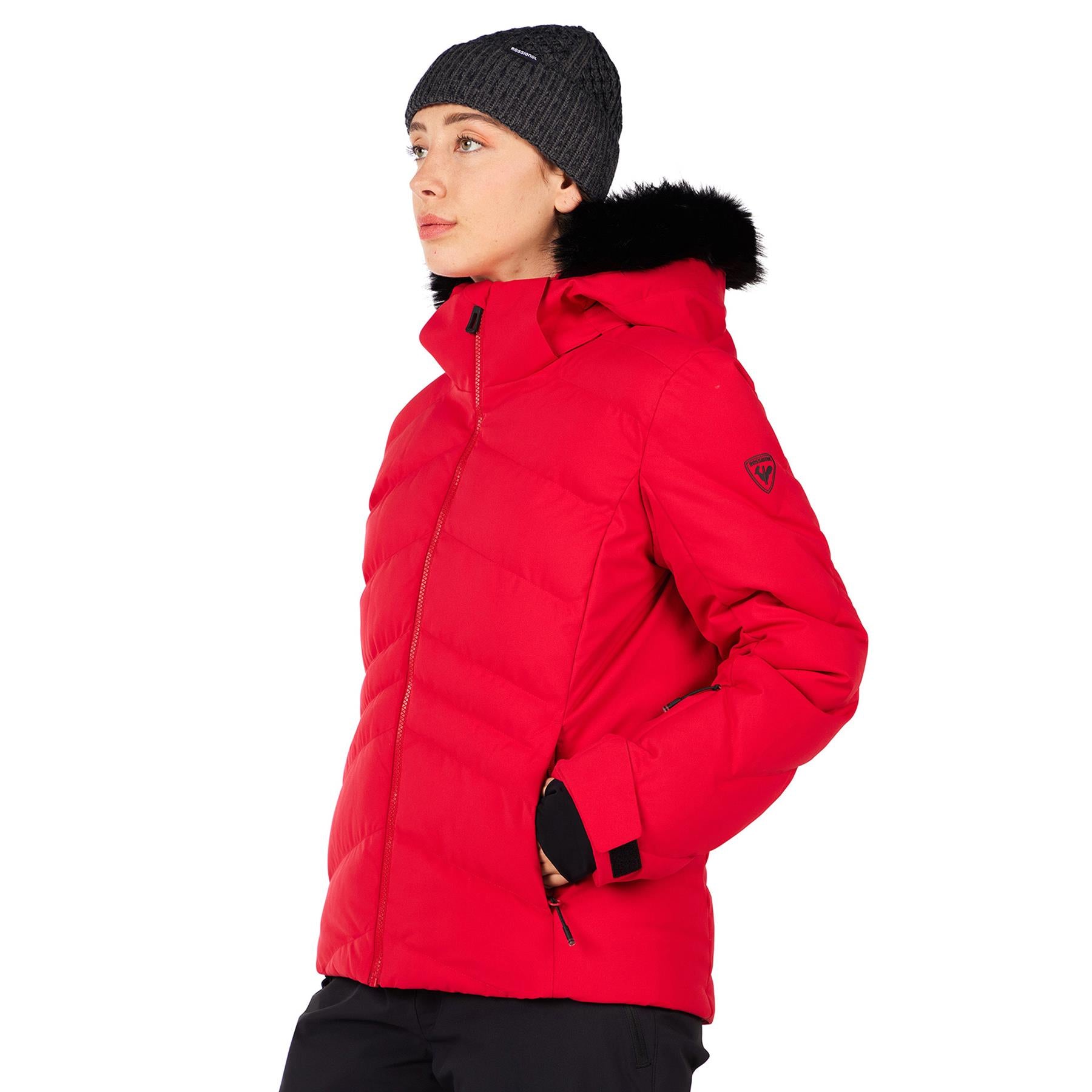 Rossignol Womens Staci Insulated Jacket Ruby Red