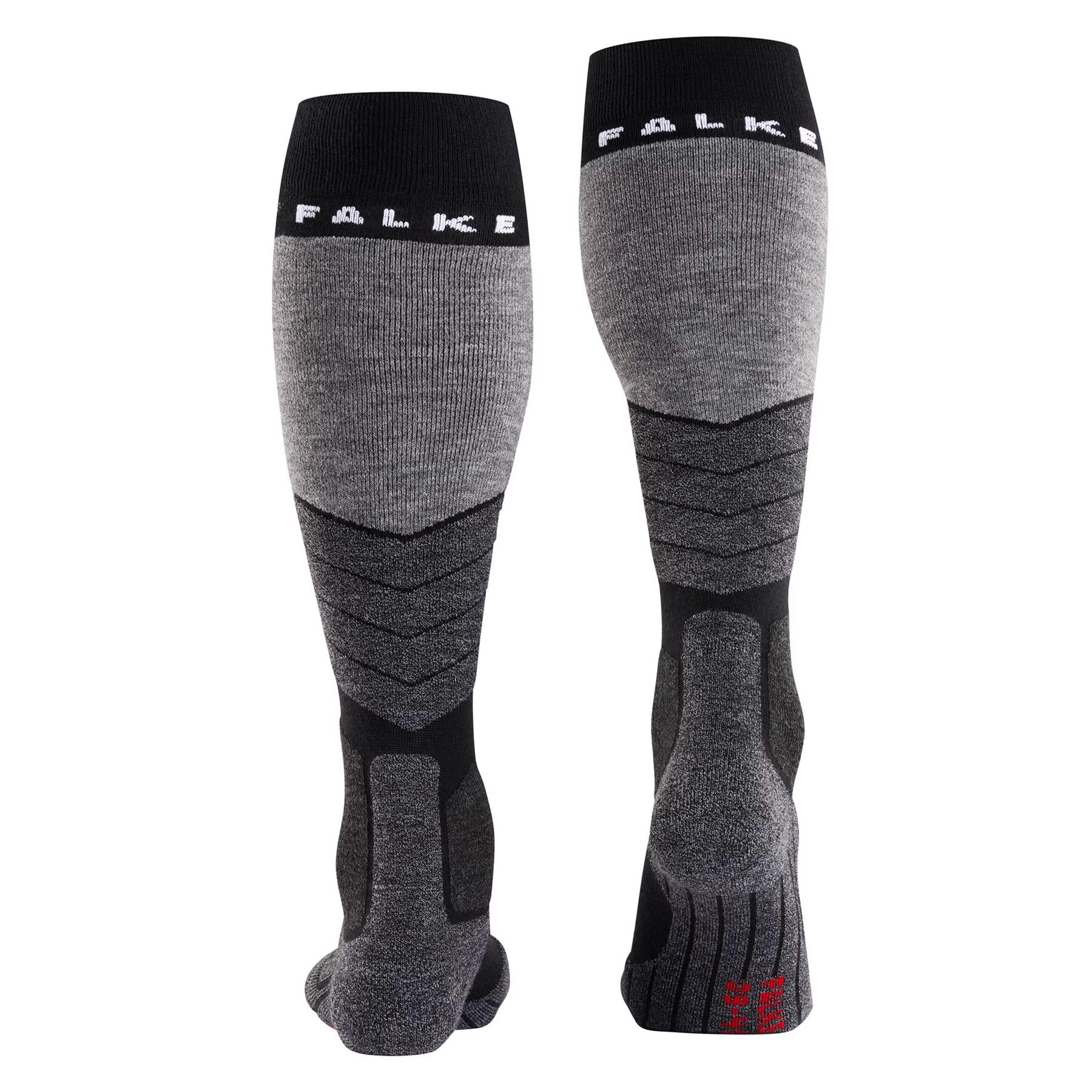 Falke SK2 Wool Womens Ski Socks Black-Mix