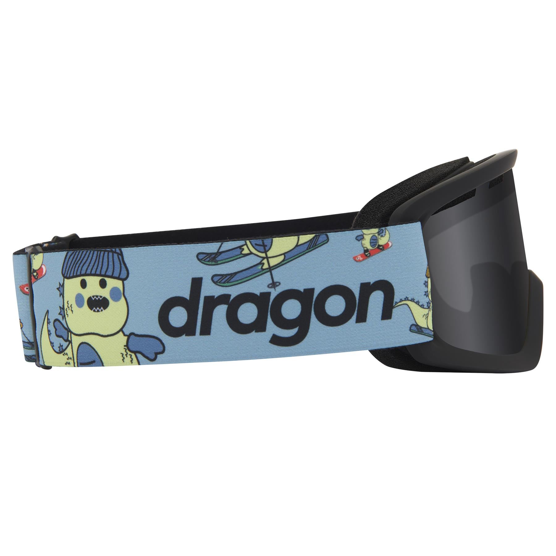 Dragon Lil D Kids Goggles Lil Kaiju Blue - LL Dark Smoke Lens