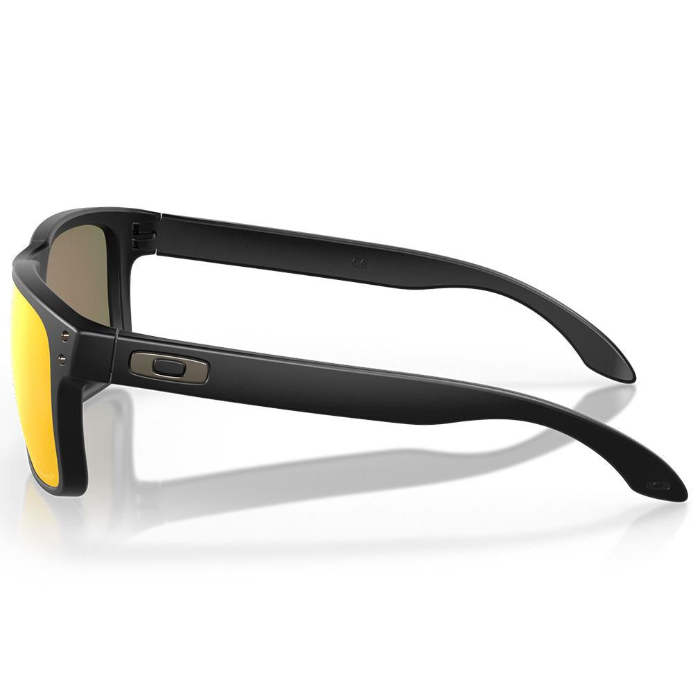 Oakley Holbrook Sunglasses Matte Black - Prizm Ruby Lens