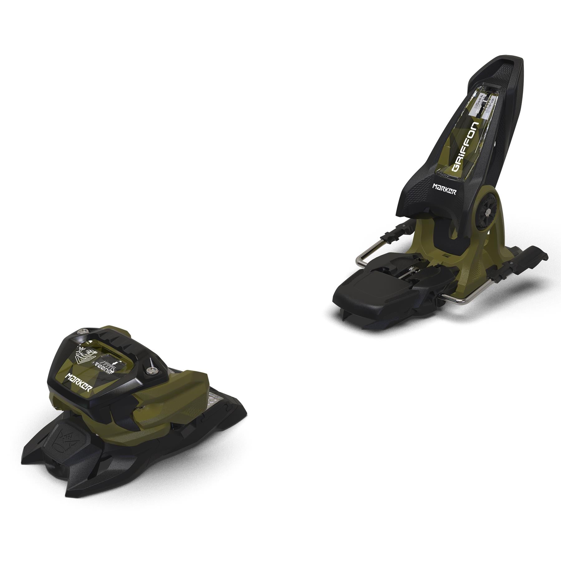 Marker Griffon 13 ID Ski Bindings Black/Olive Green