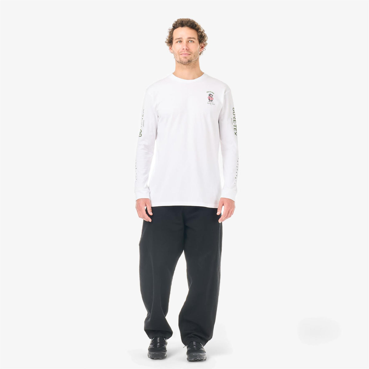 Picture x GTX LS Mens Tee White