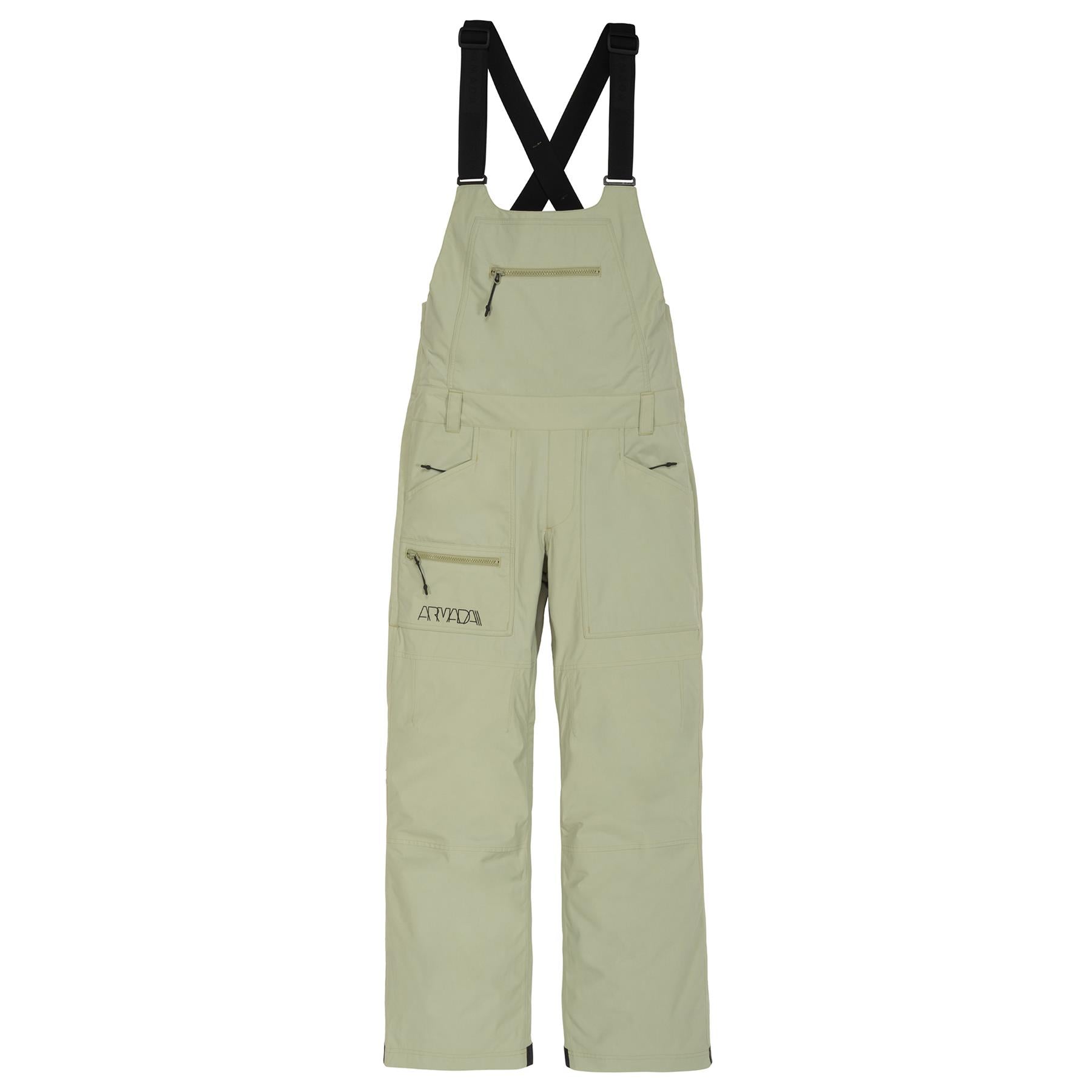 Armada Talyah 2L Womens Cargo Bib Pants Macha/Black