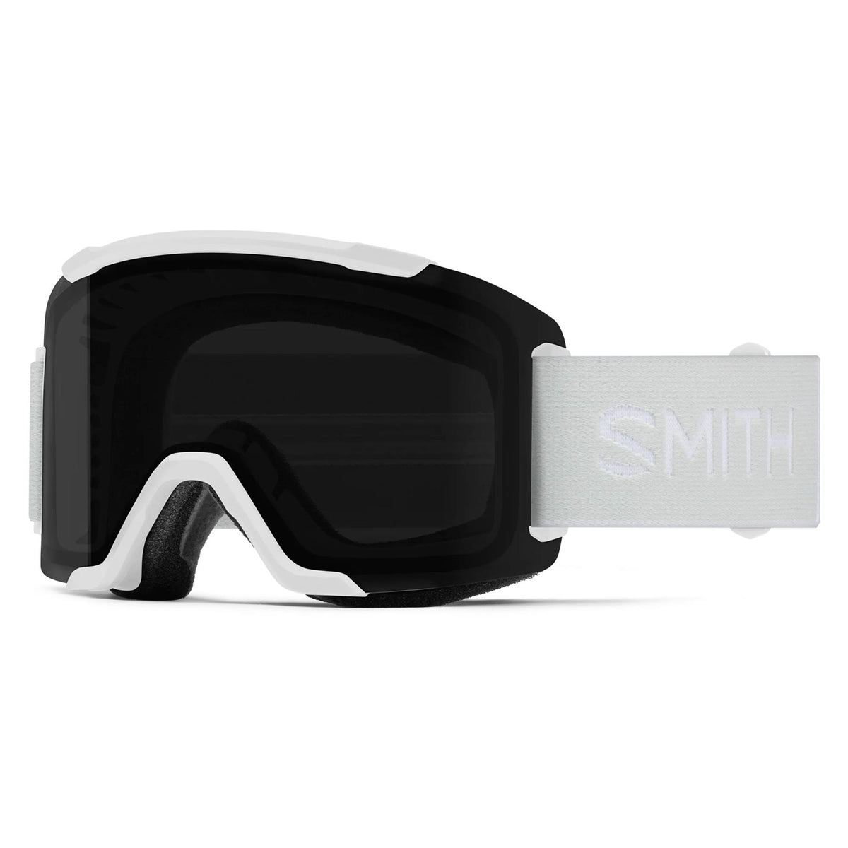 Smith Squad Goggles White Vapor - Chromapop Sun Black + Spare Lens