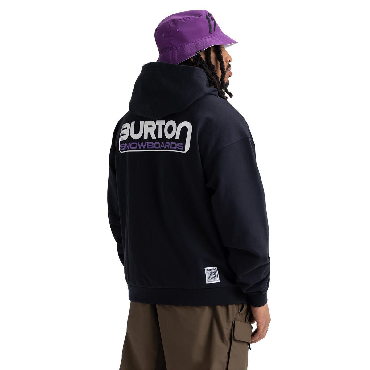 Burton Zeb Standard PO Mens Hoodie True Black