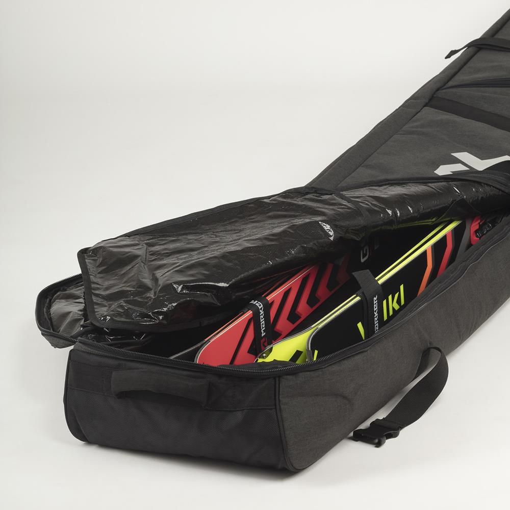 Volkl Rolling Double Ski Bag Heather Grey
