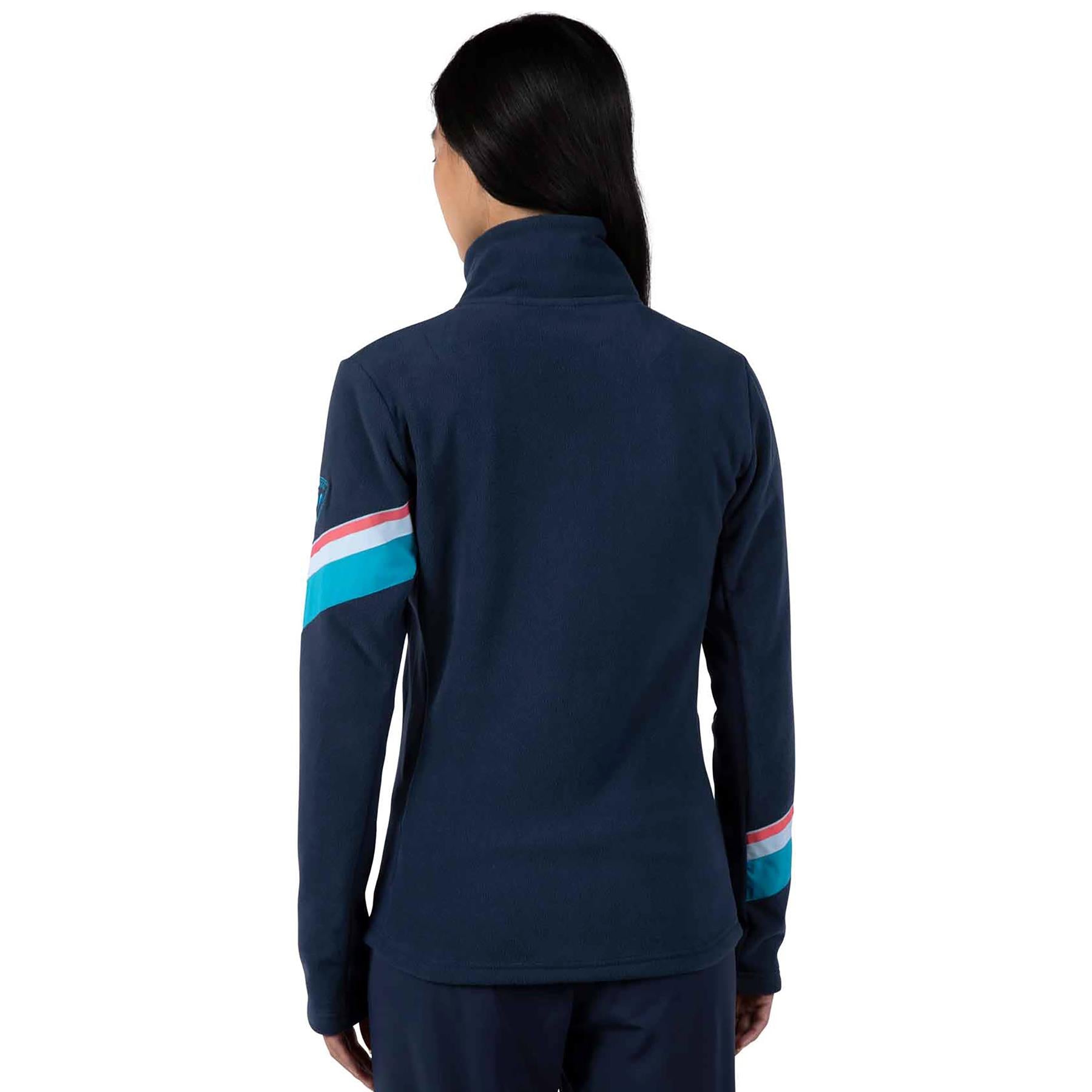 Rossignol Womens Strawpile FZ Fleece Dark Navy