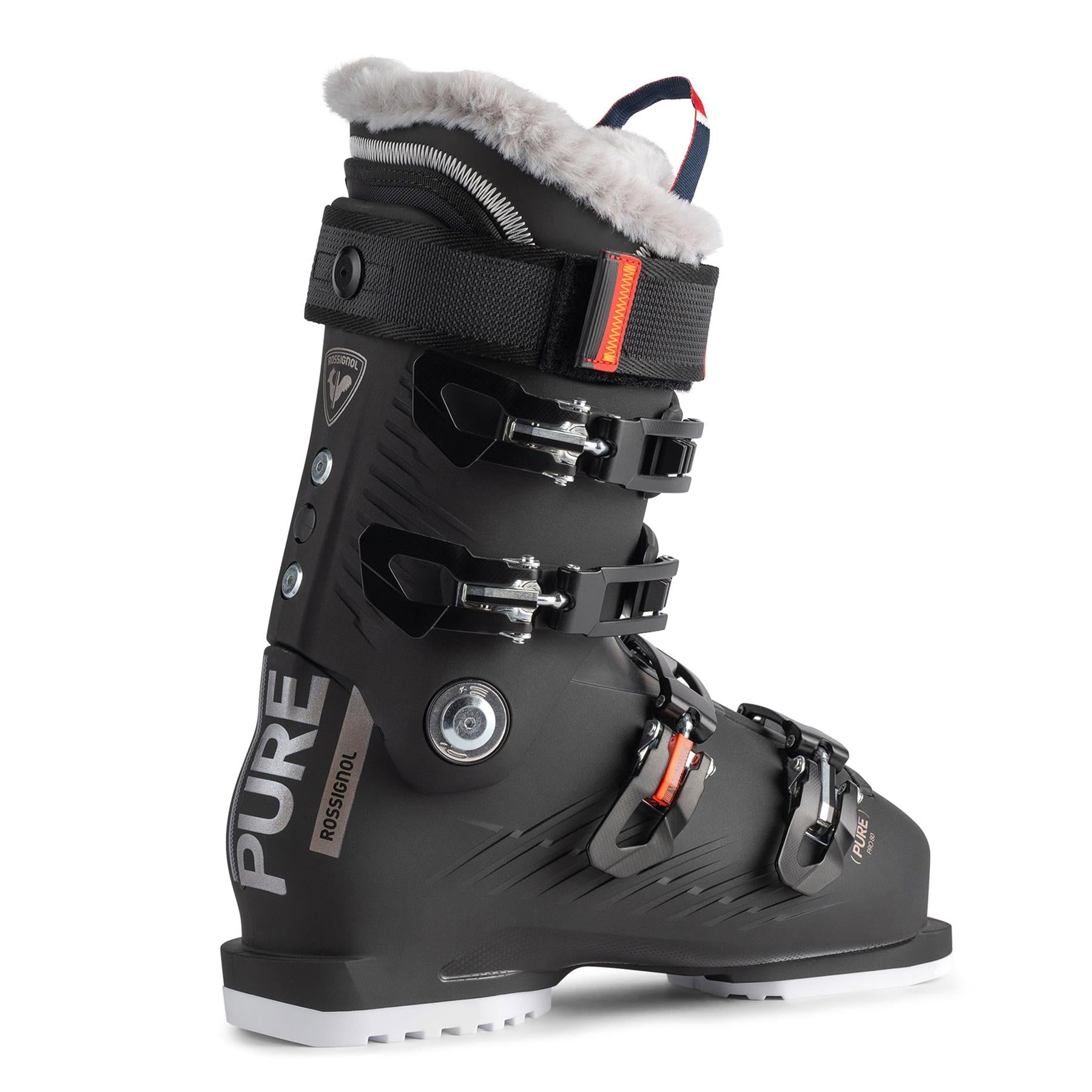 Rossignol Pure Pro 80 Womens Ski Boots Metal Black 2026