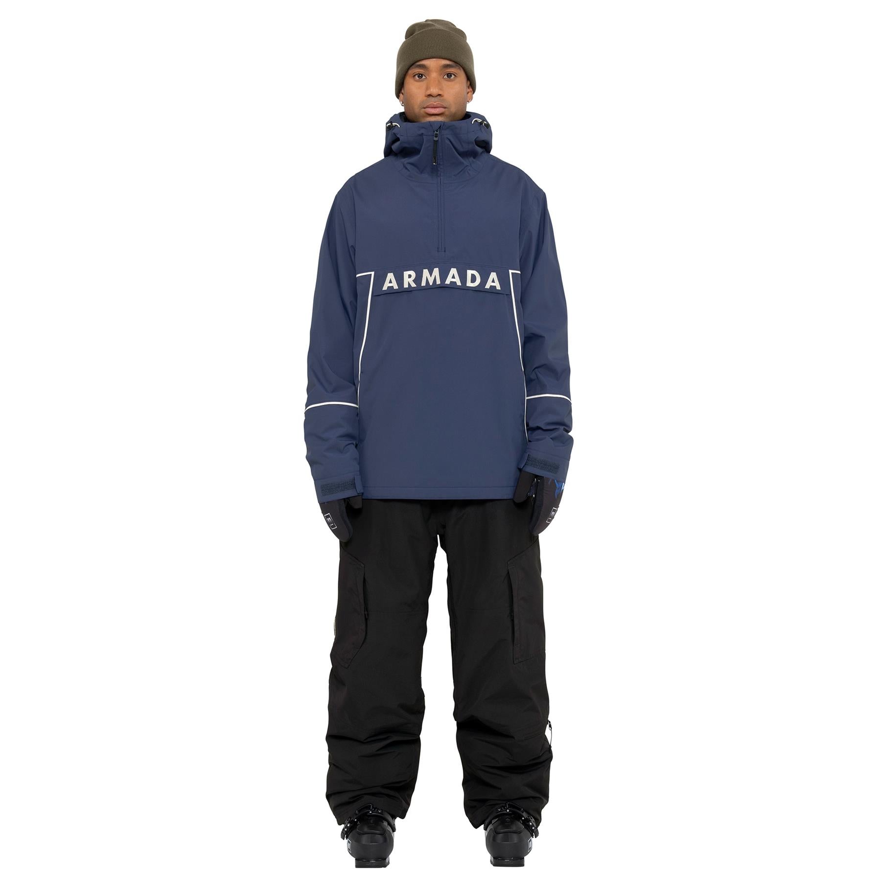 Armada Salisbury 2L Mens Anorak Jacket Navy