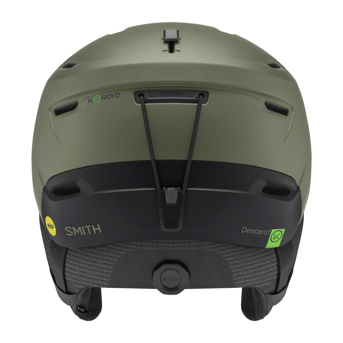 Smith Descend MIPS Ski + Snowboard Helmet Matte Fatigue Green/Black