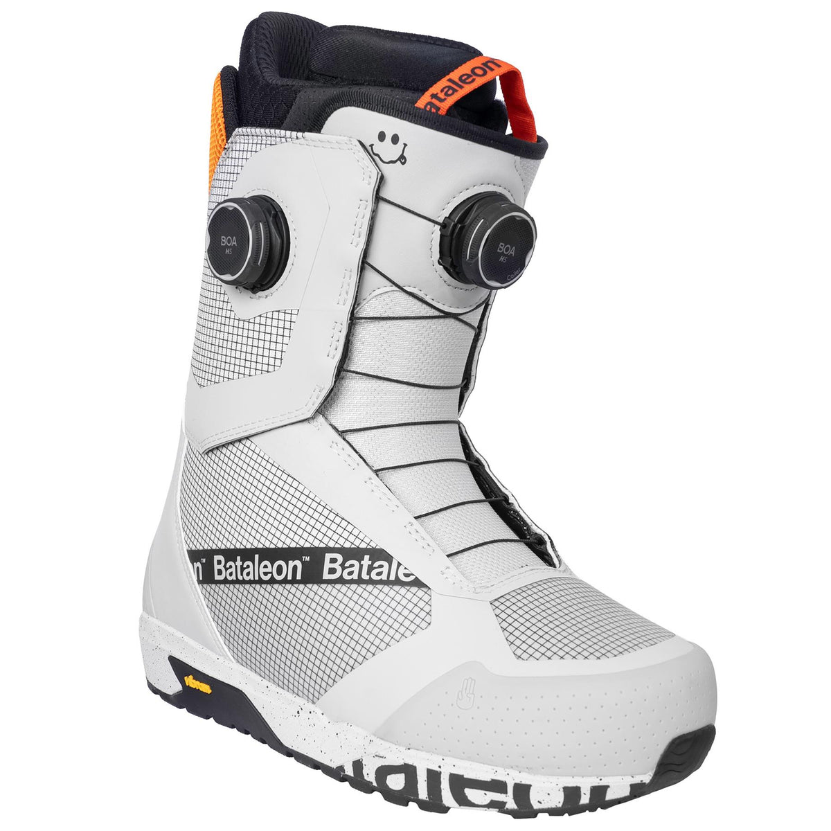 Bataleon Salsa Double BOA Mens Snowboard Boots Gray Sunset 2027